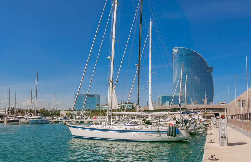 30 X 8 Metre Berth/Mooring Marina Vela Barcelona For Sale - 10 year lease