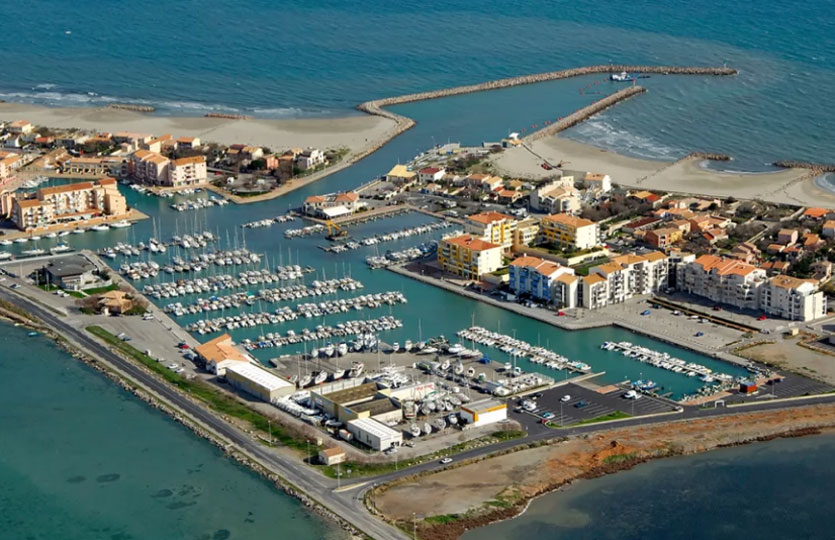 Port de Canet en Rousillon Marina Gard Languedoc   - Marina Bert